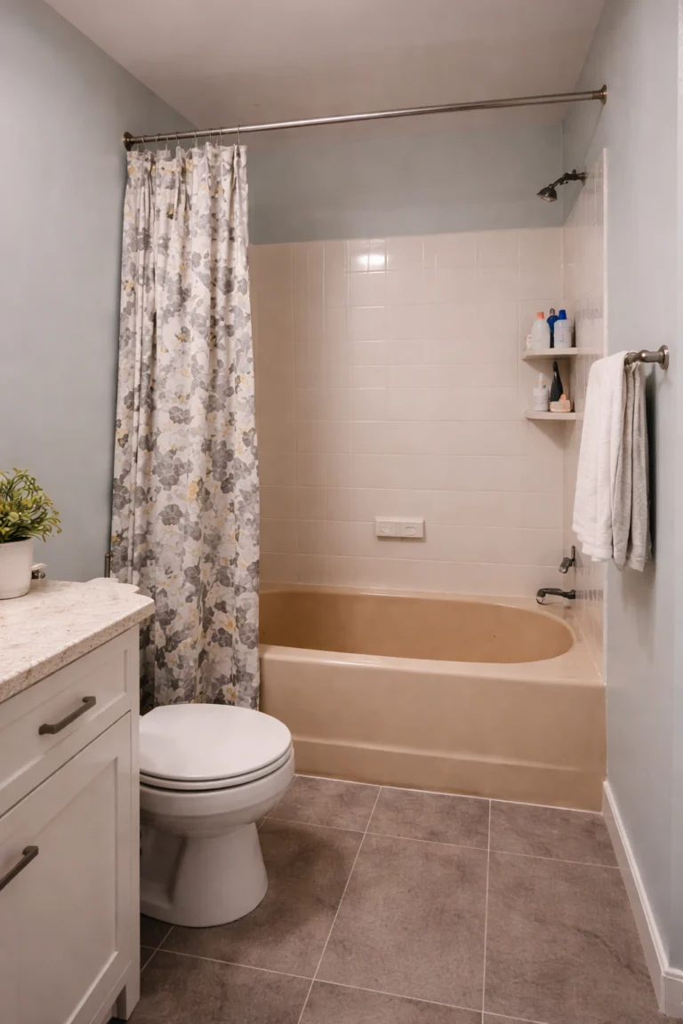 old bathroom with bathtub